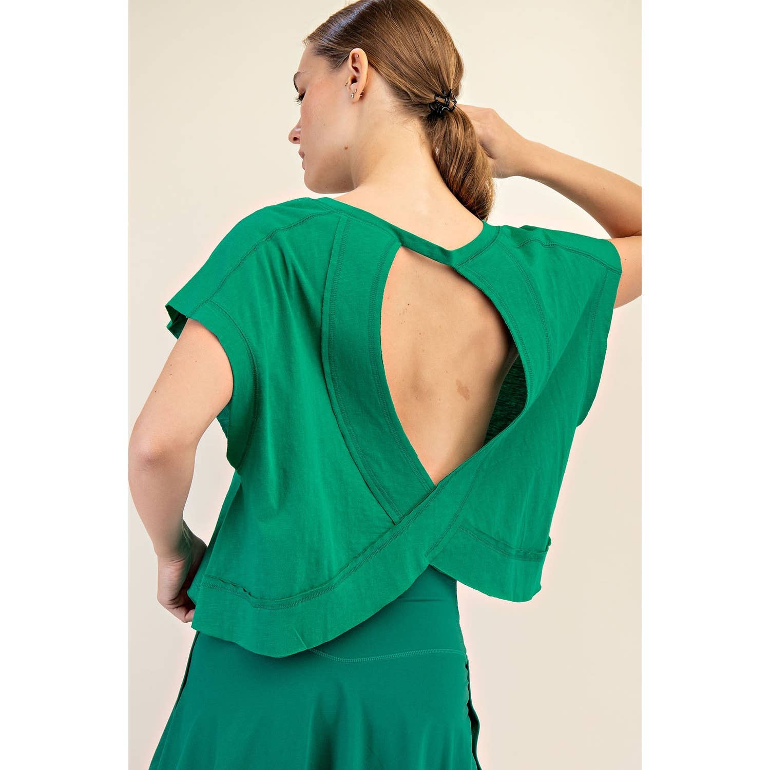 Jessi Open Back Top