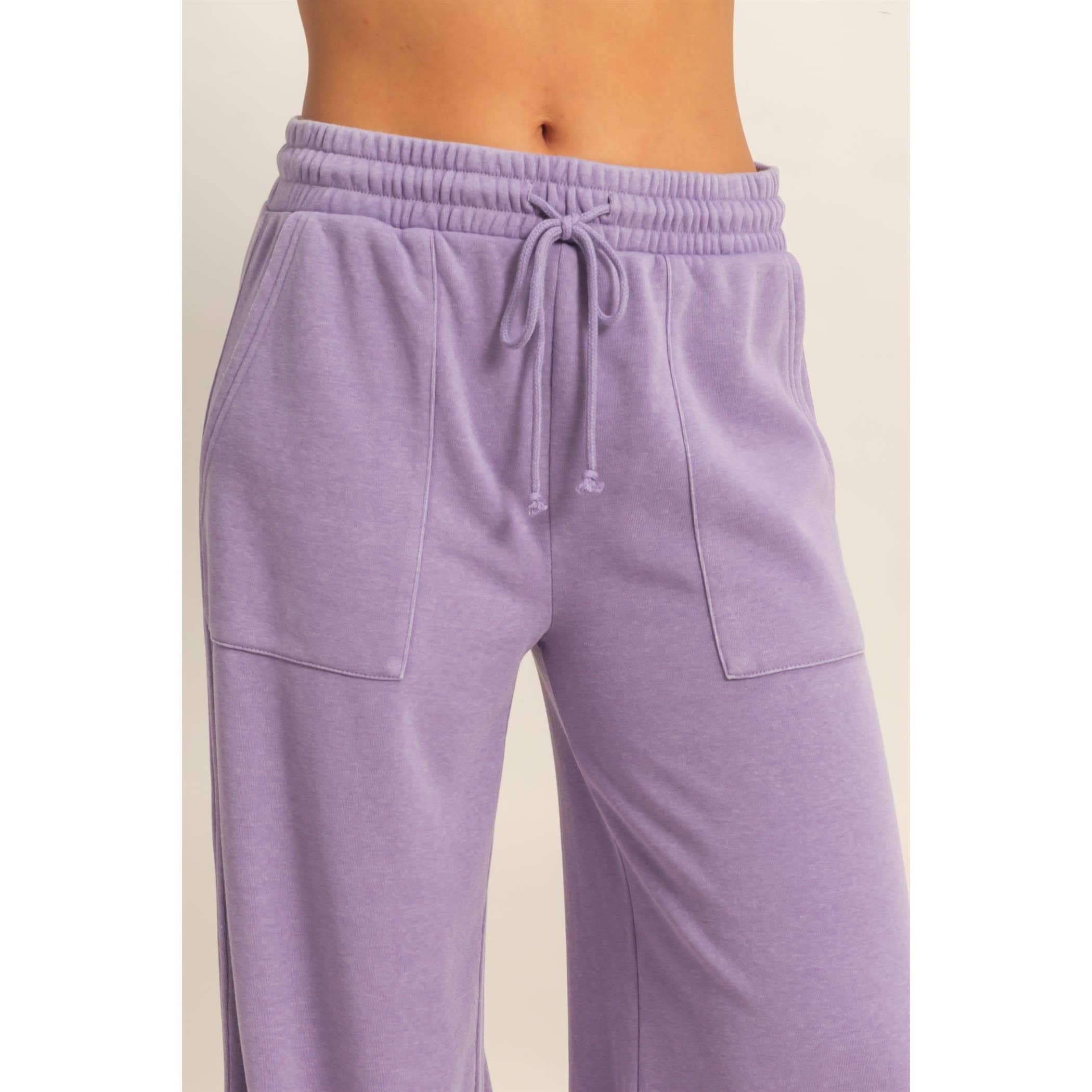 Wide-Leg Sweats