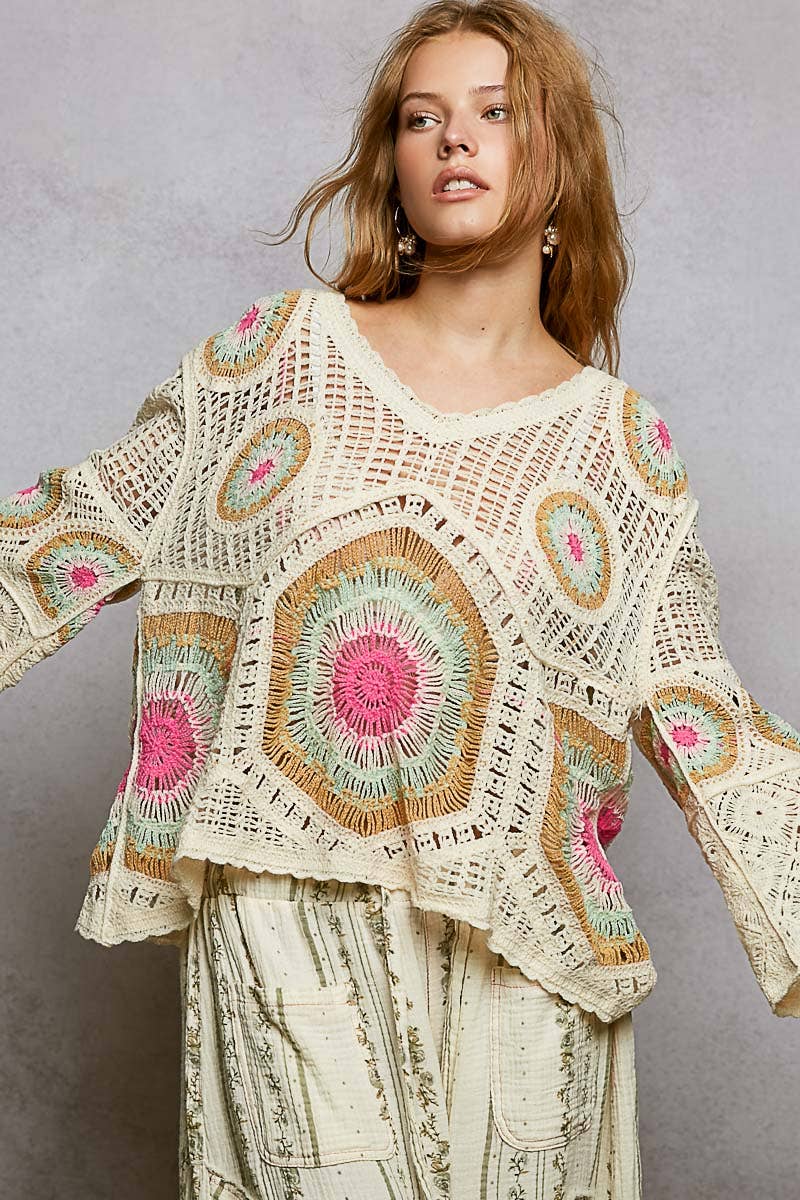 Indie Crochet Top