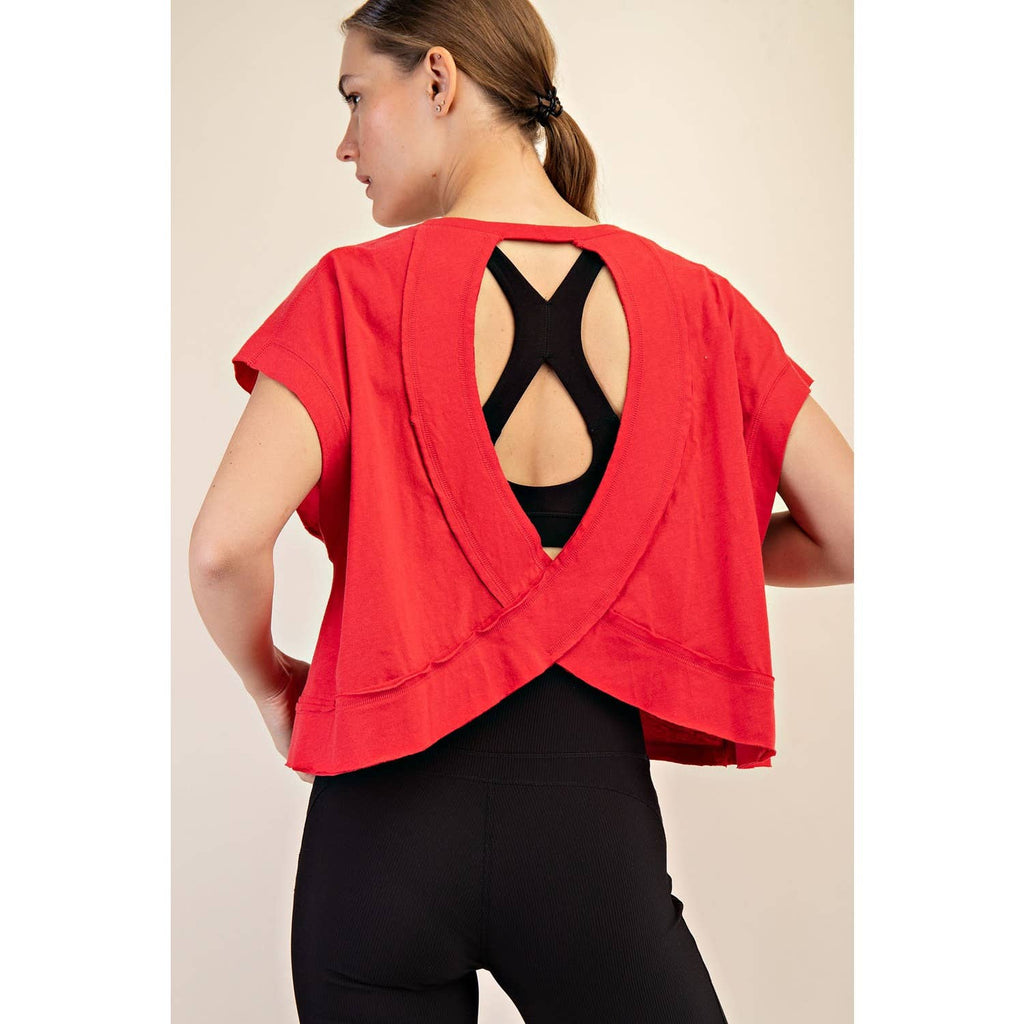 Jessi Open Back Top