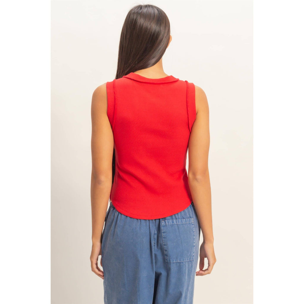 Seam Detail Tank Top