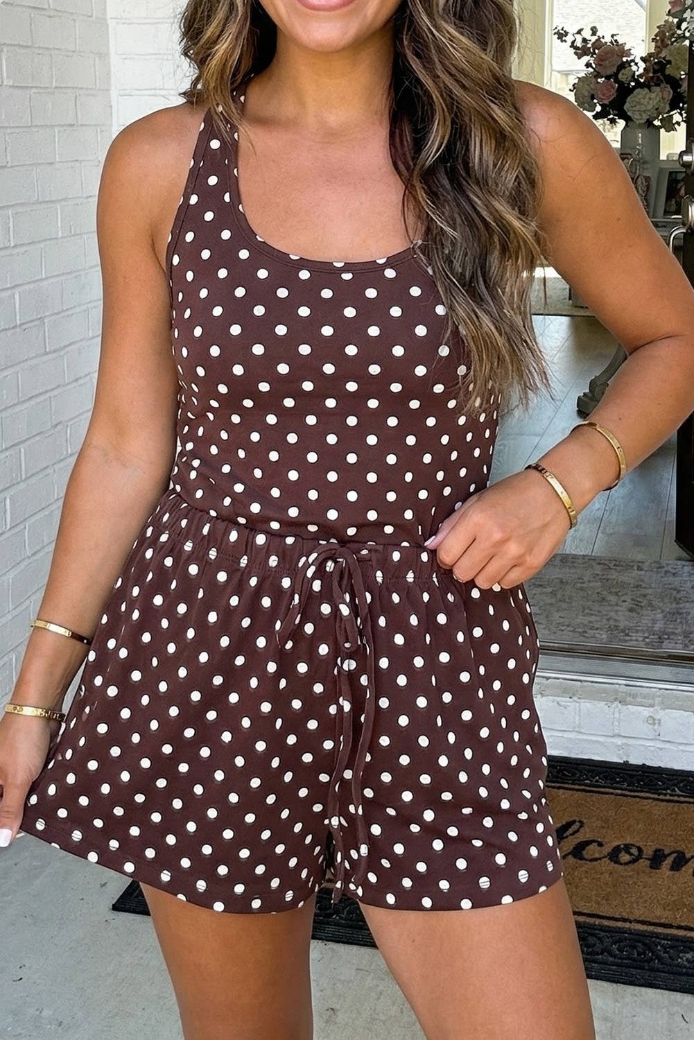 Polka Dot Halter Set