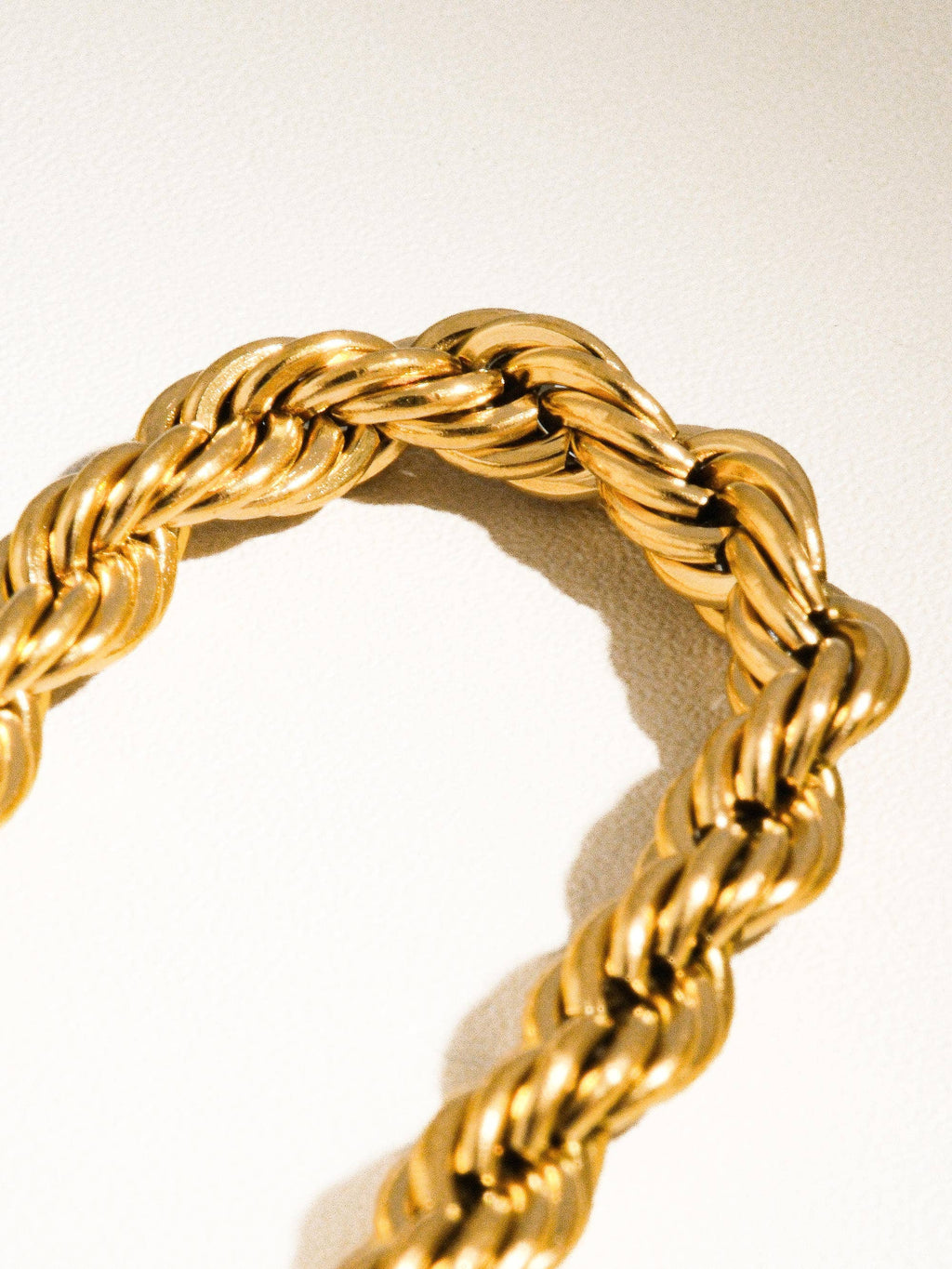 18K Gold Non-Tarnish Stack Bracelet