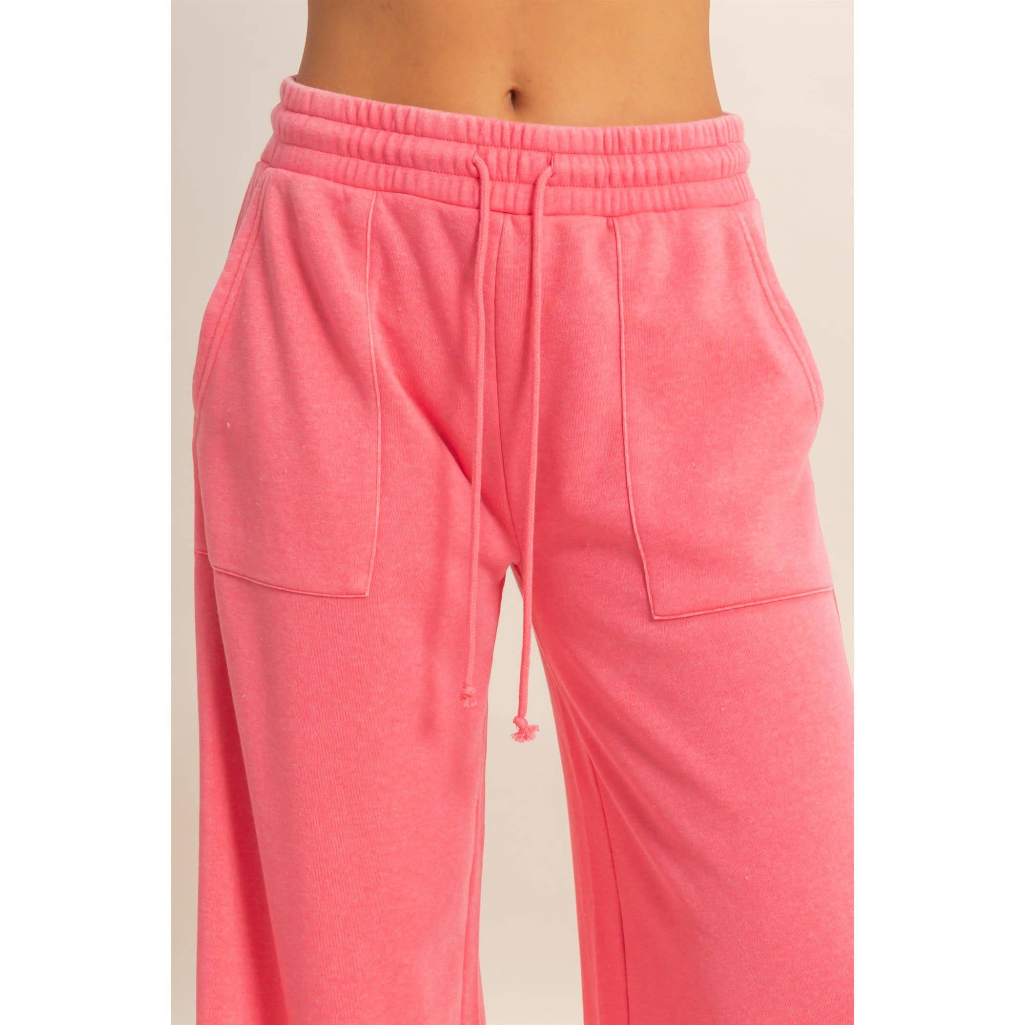 Wide-Leg Sweats