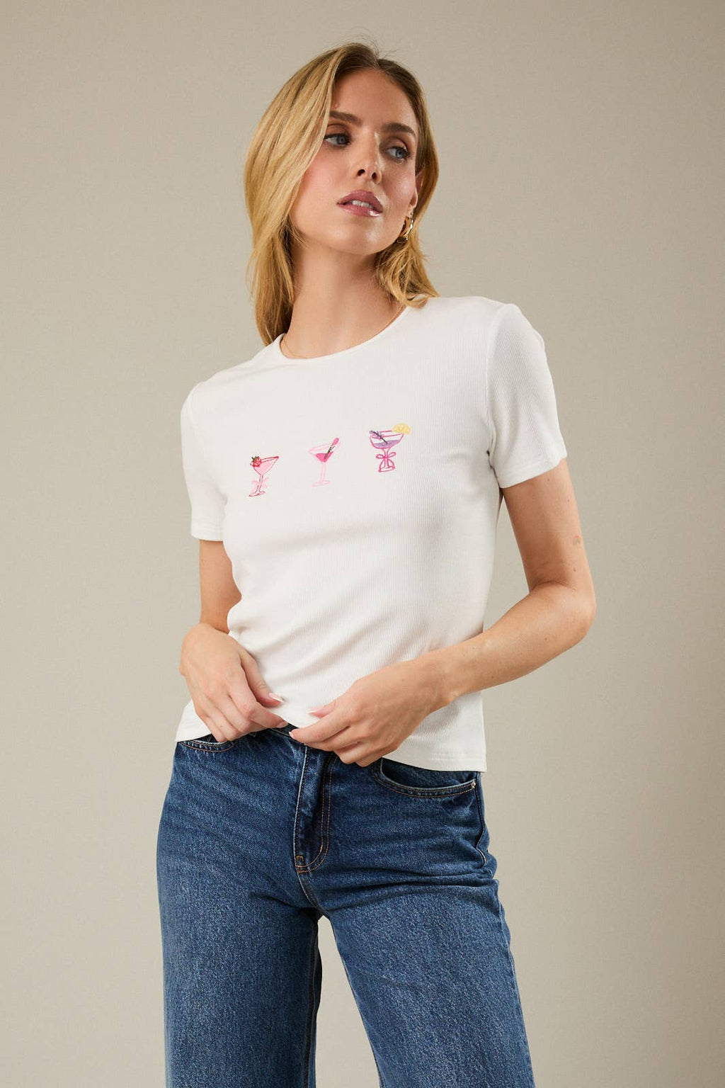 Cocktail Baby Tee
