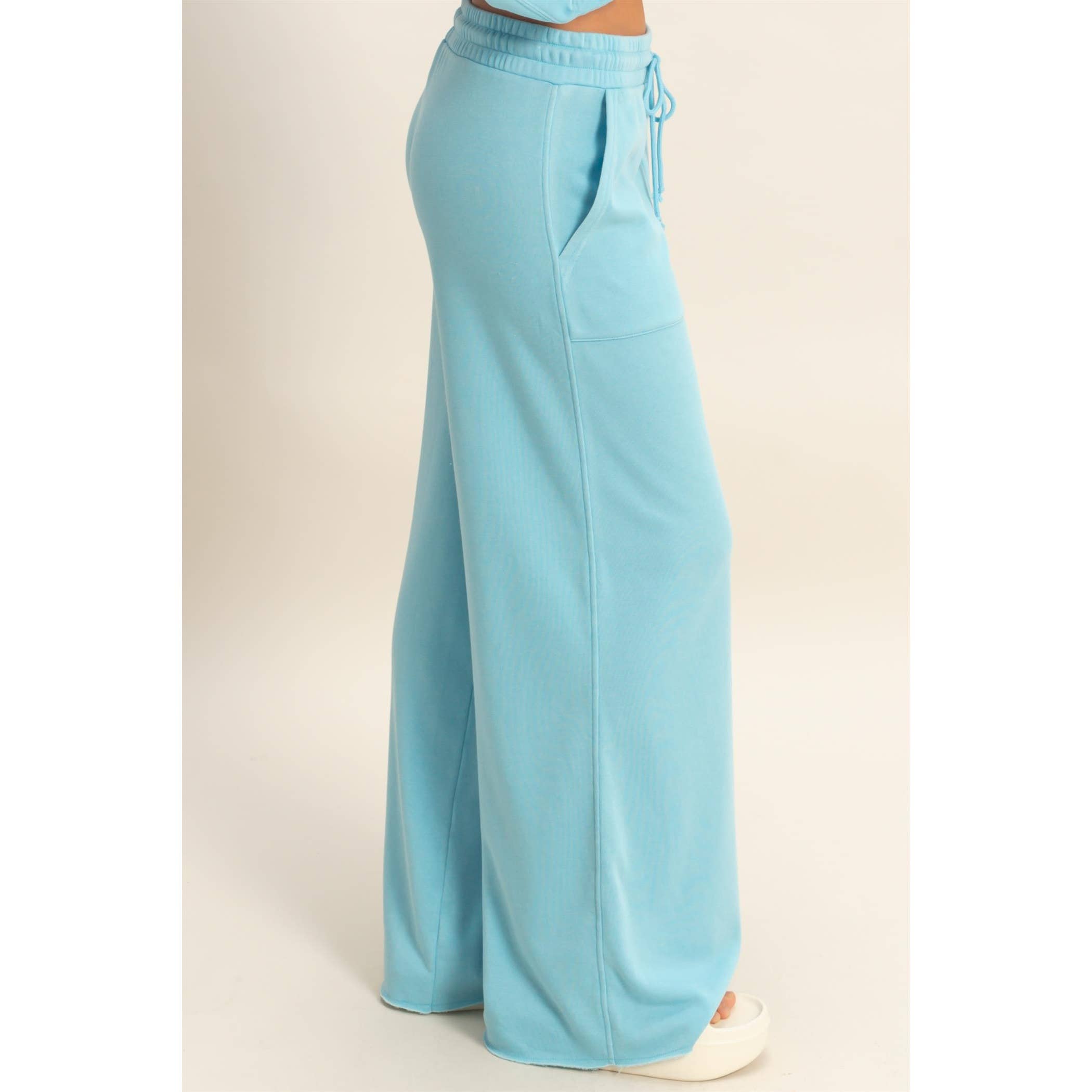 Wide-Leg Sweats