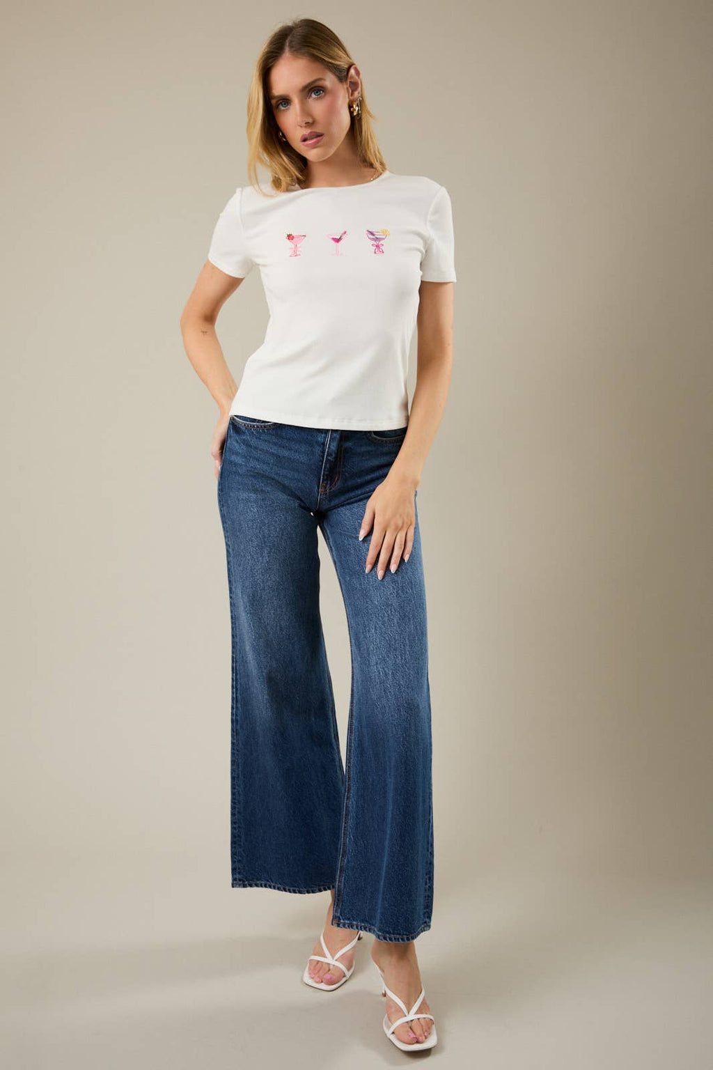 Cocktail Baby Tee