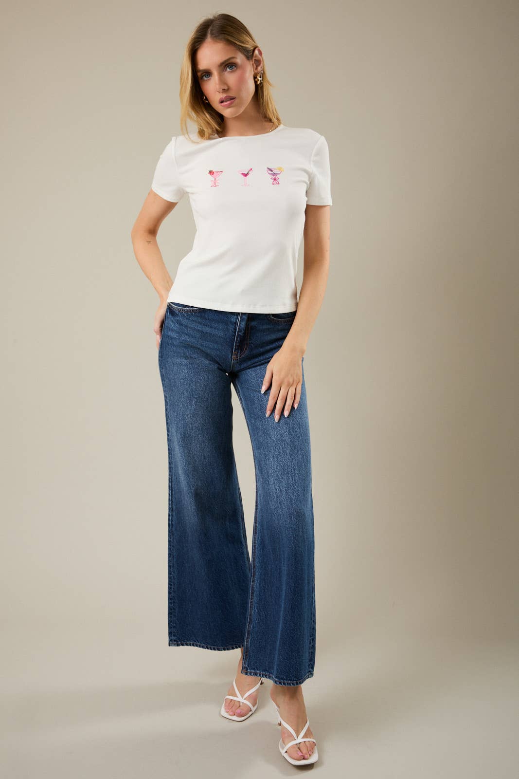 Cocktail Baby Tee