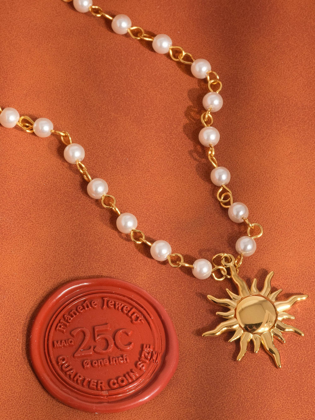 Non-Tarnish Sunny Necklace