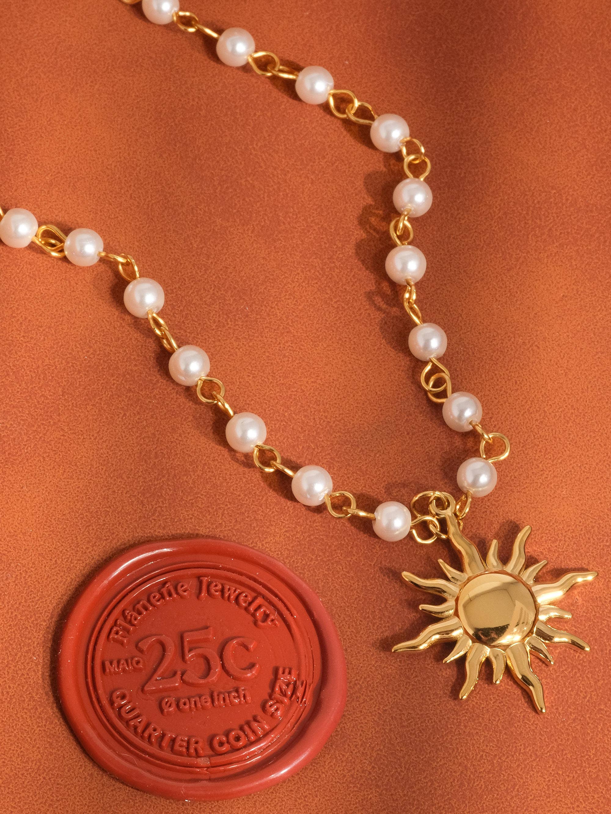 Non-Tarnish Sunny Necklace