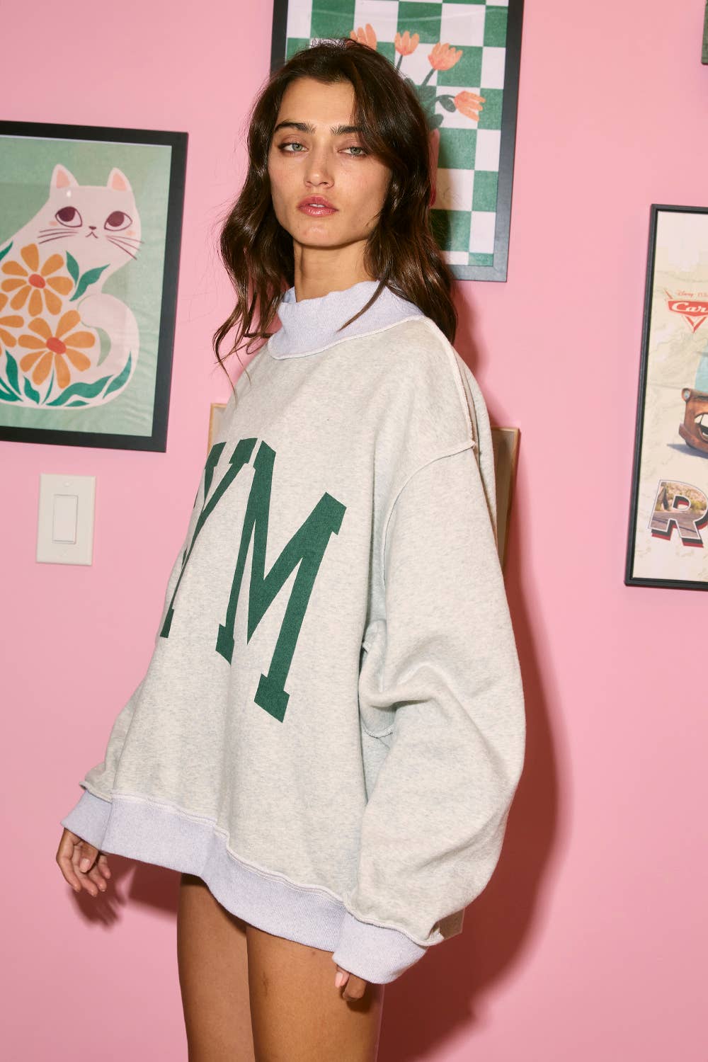 GYM & BED Mockneck