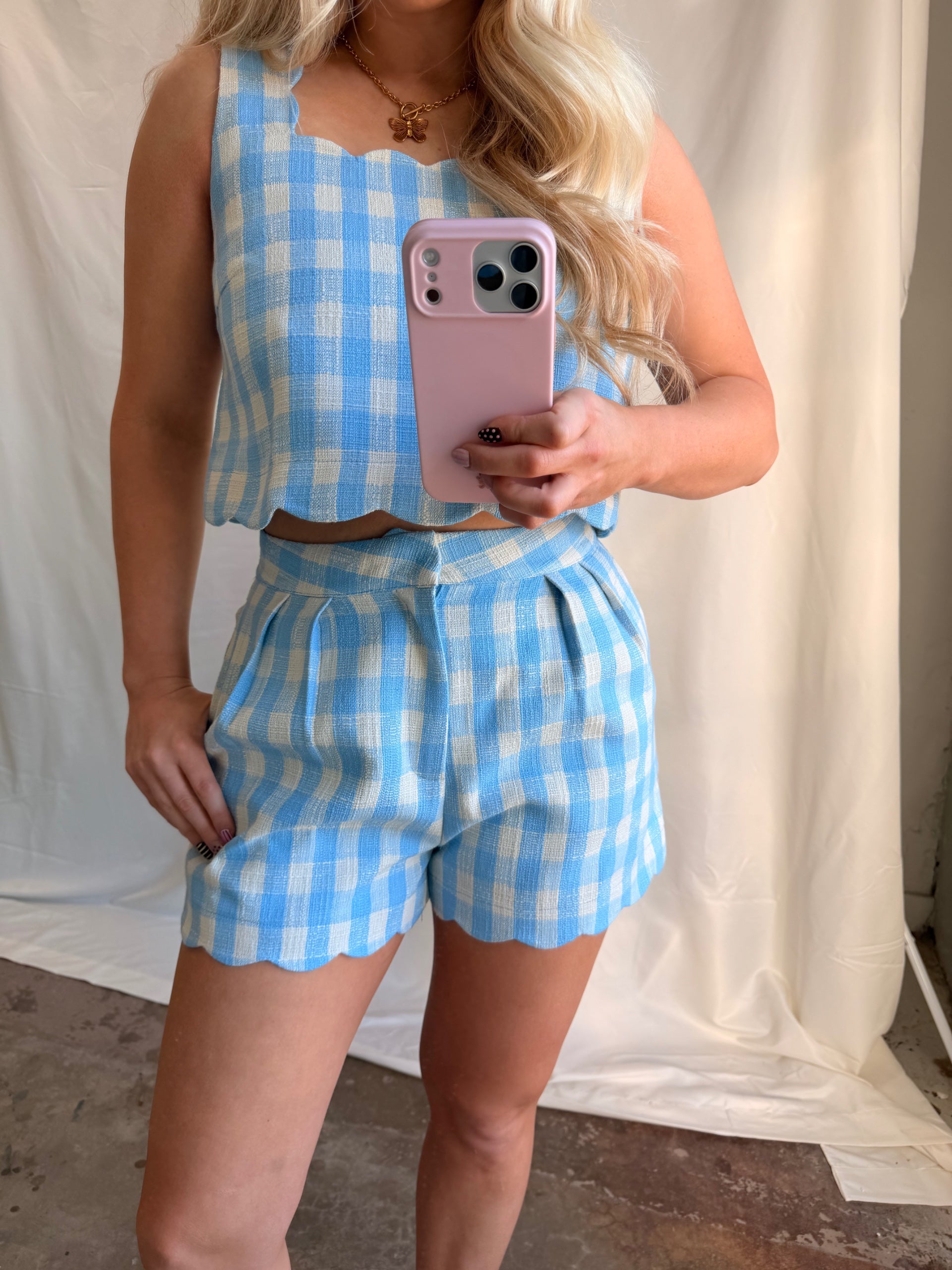 Gingham Set (Top)