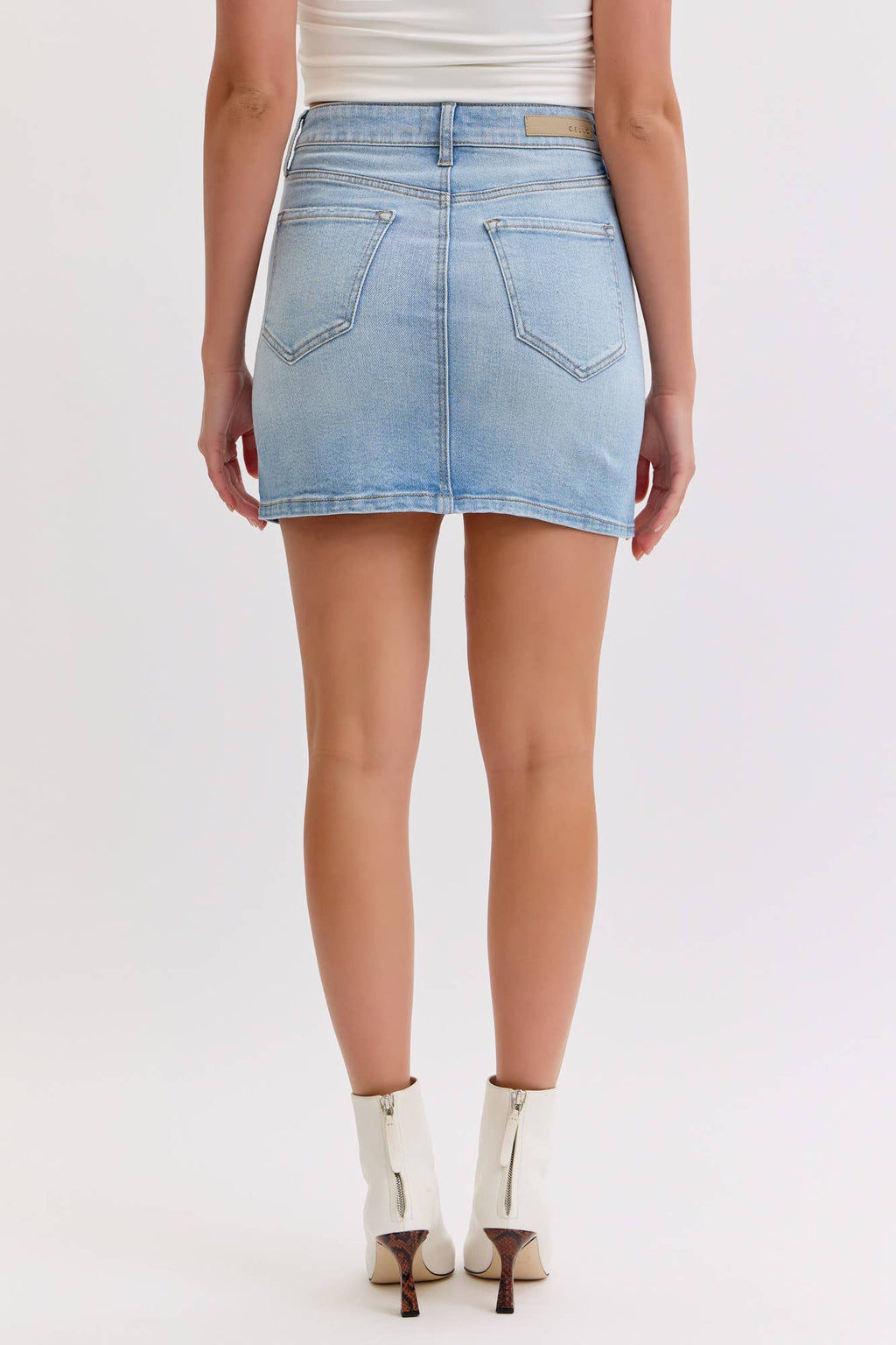 Mid Waisted Mini Skirt