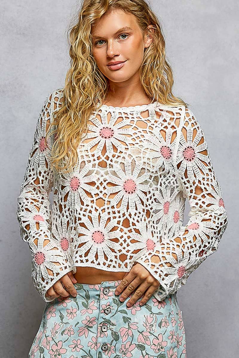 Maisie Crochet Top