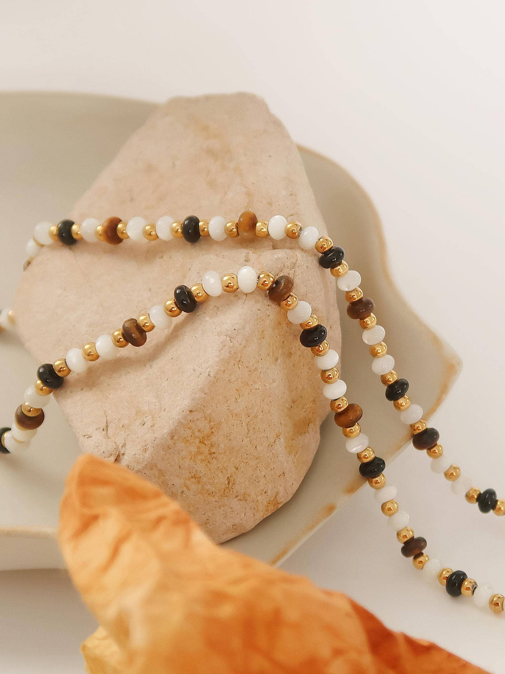 18K Gold Non-Tarnish Boho Necklace