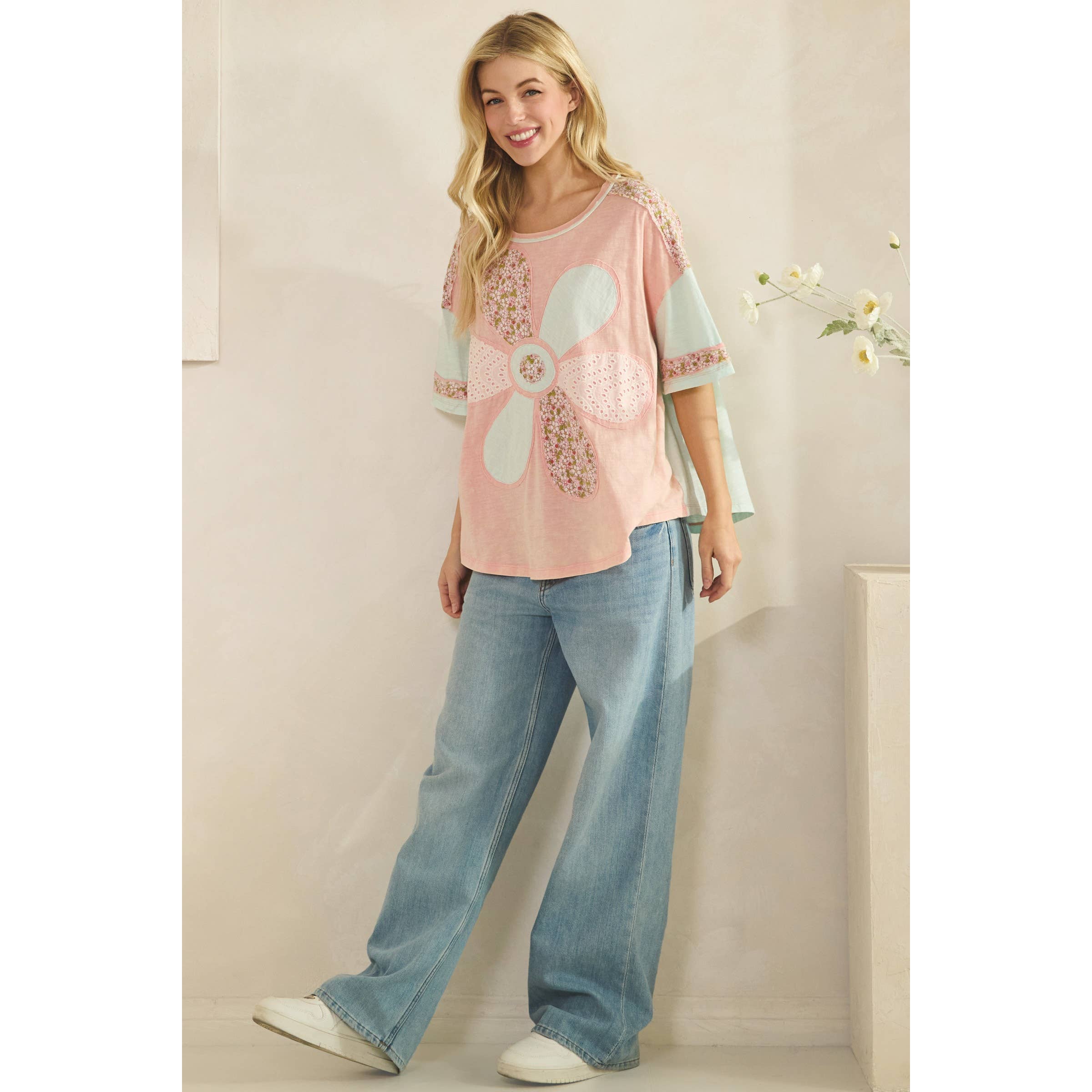 Petal Patchwork Top