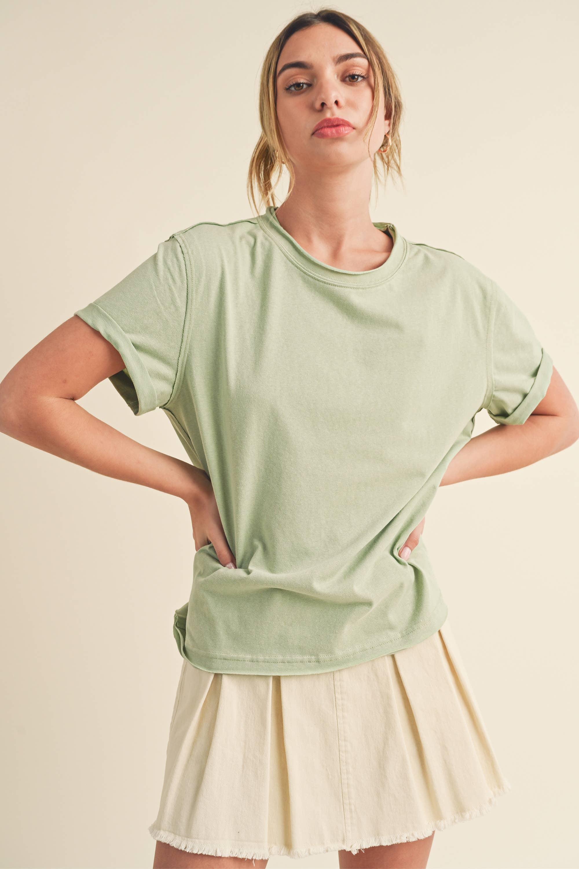 Mali Baby Tee Short Sleeve Top