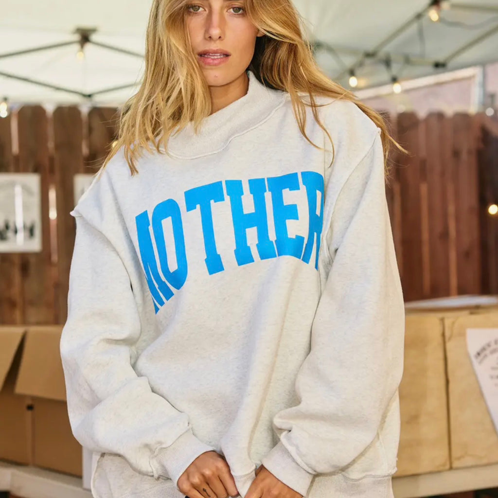 MOTHER / COOL MOM Reversible Mock Neck
