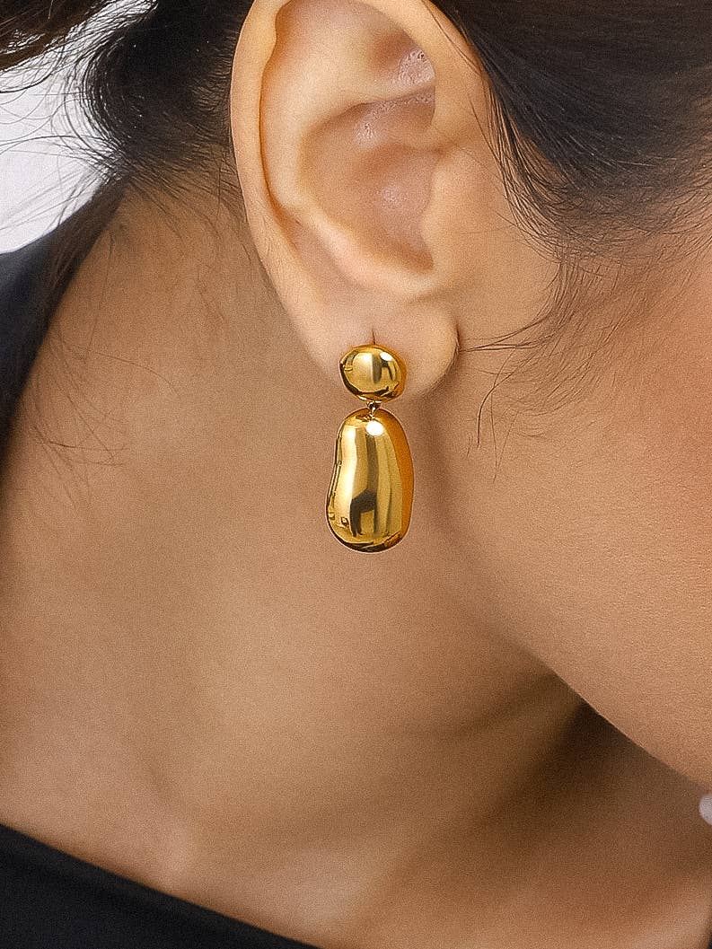 18K Non-Tarnish Classic Drop Earring
