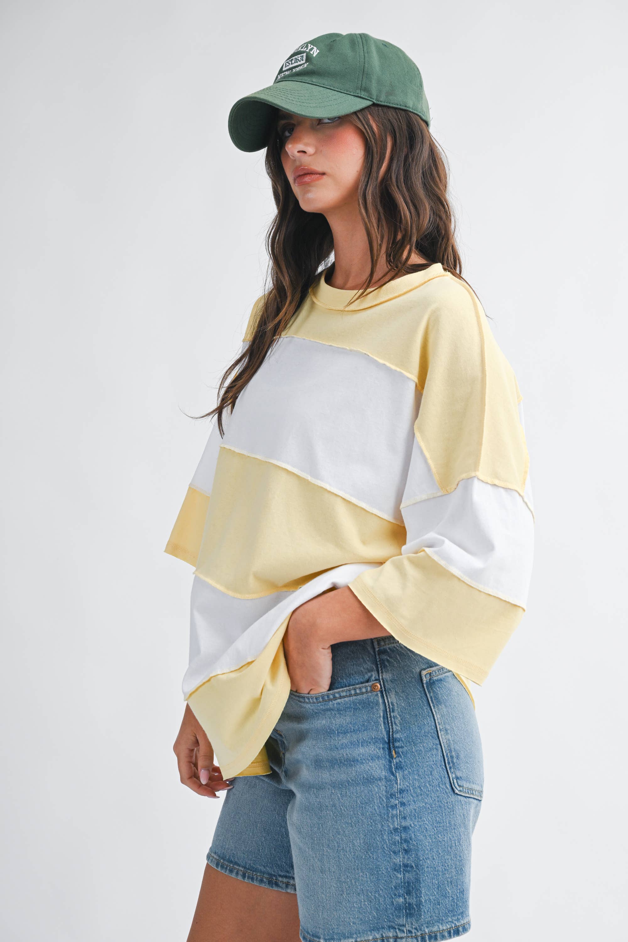 Polly Color Block Top