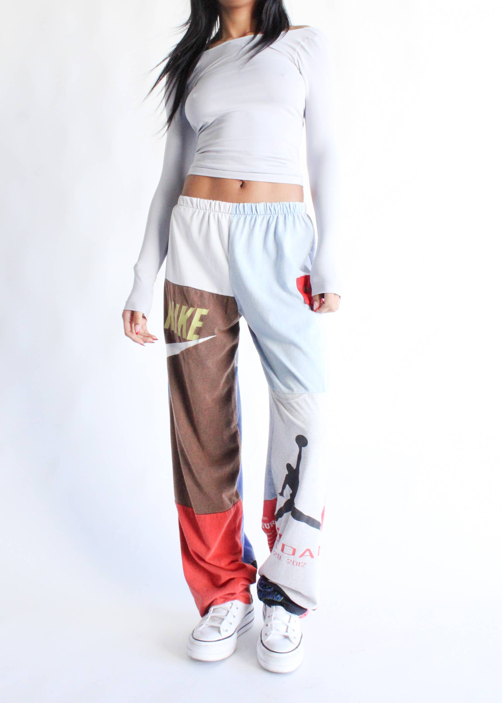 Sport Brand Patchwork Pants