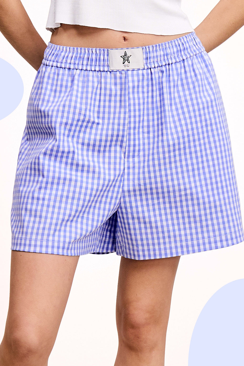 Gingham Boxer Shorts
