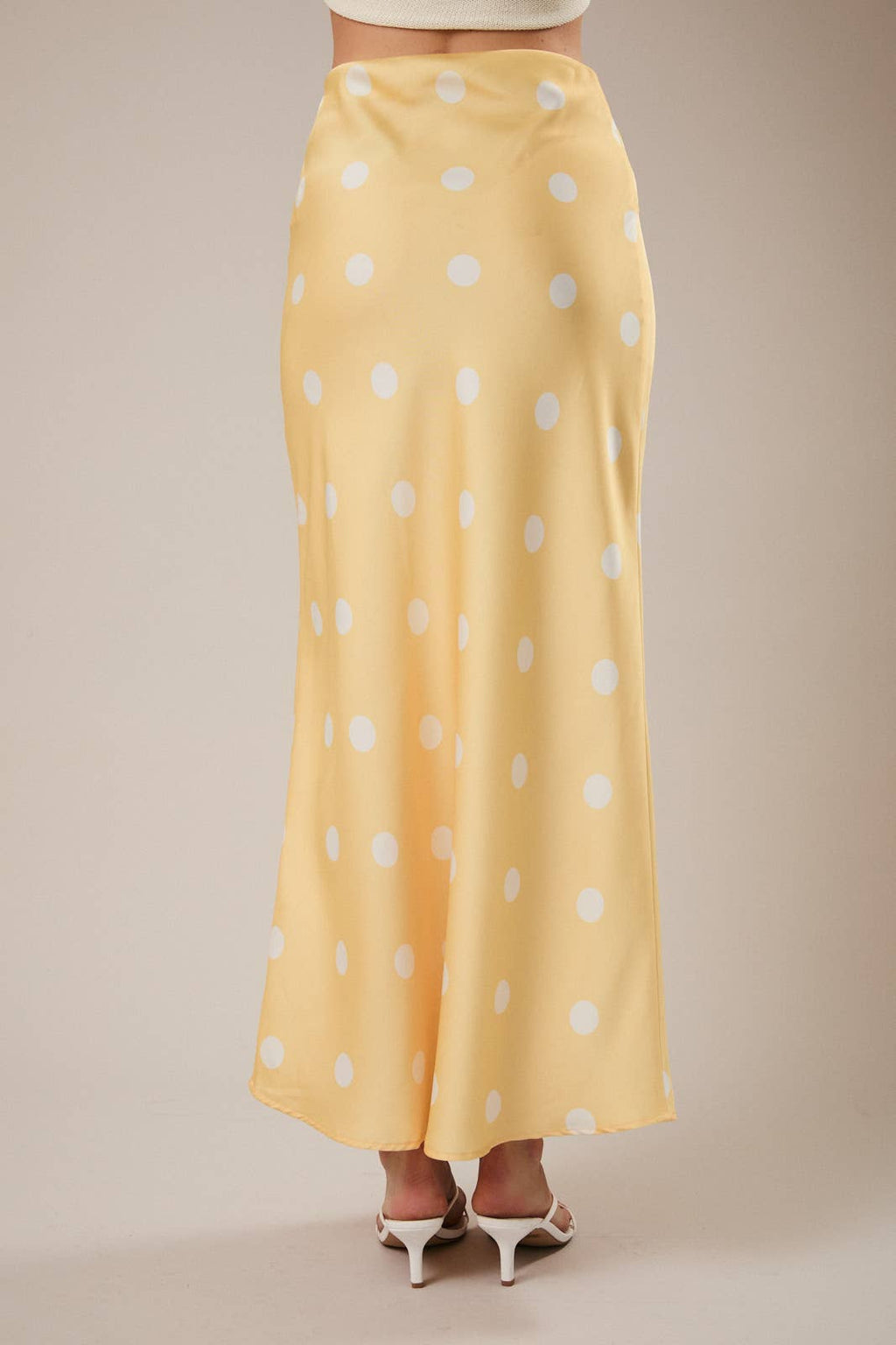 Midi Polka Dot Skirt
