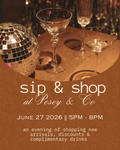 Sip & Shop Ticket
