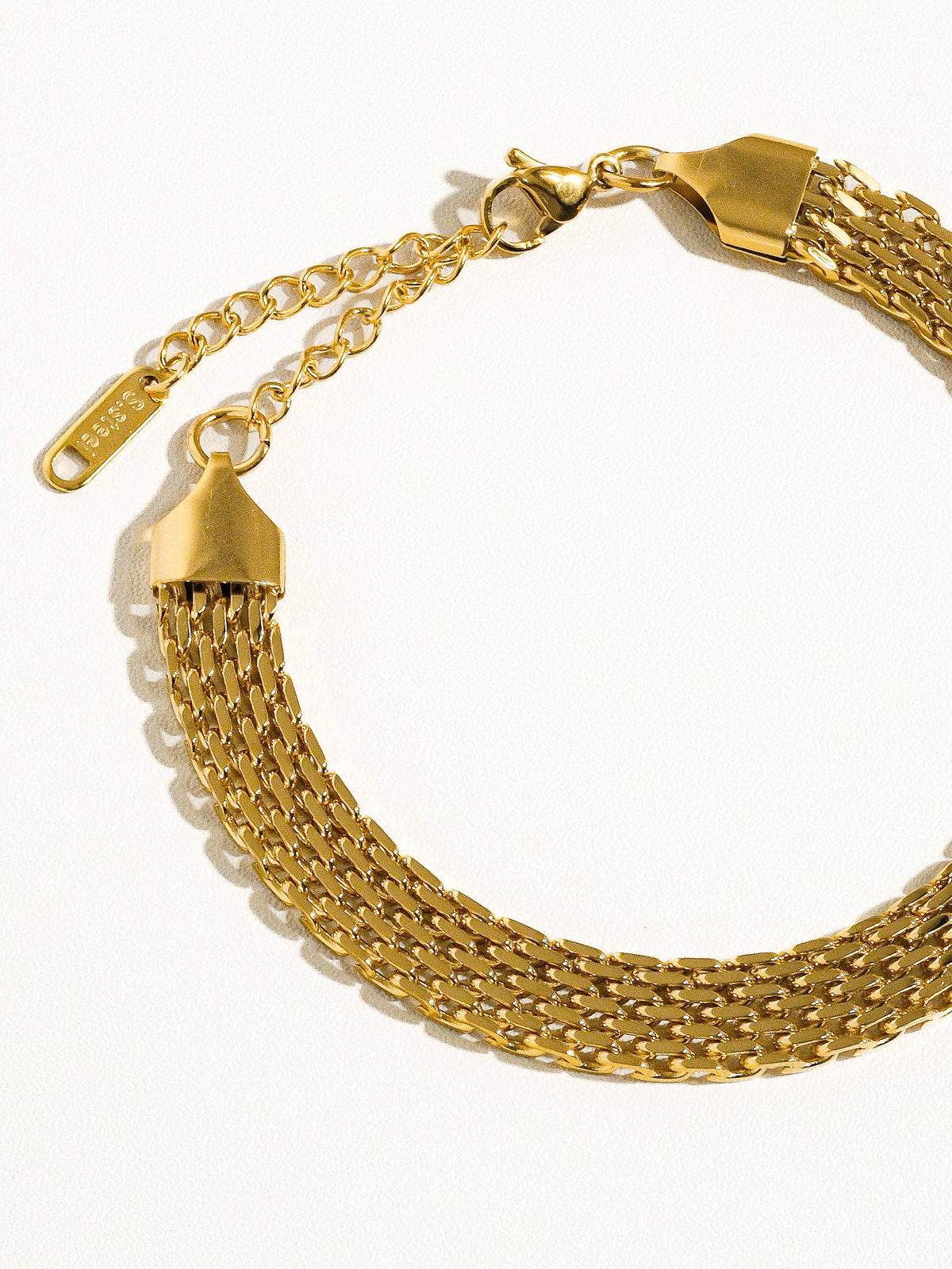 18K Gold Non-Tarnish Caden Bracelet