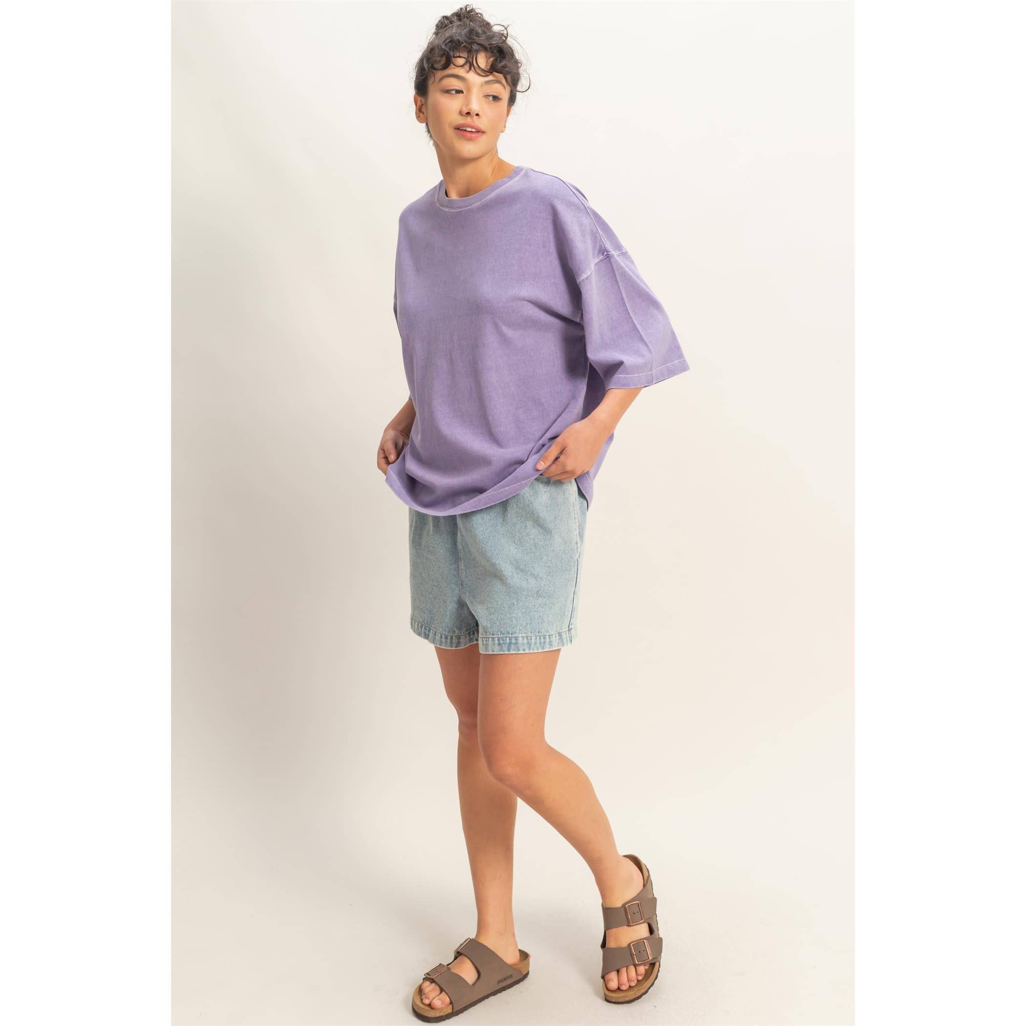 Oversized Half-Sleeve T-Shirt