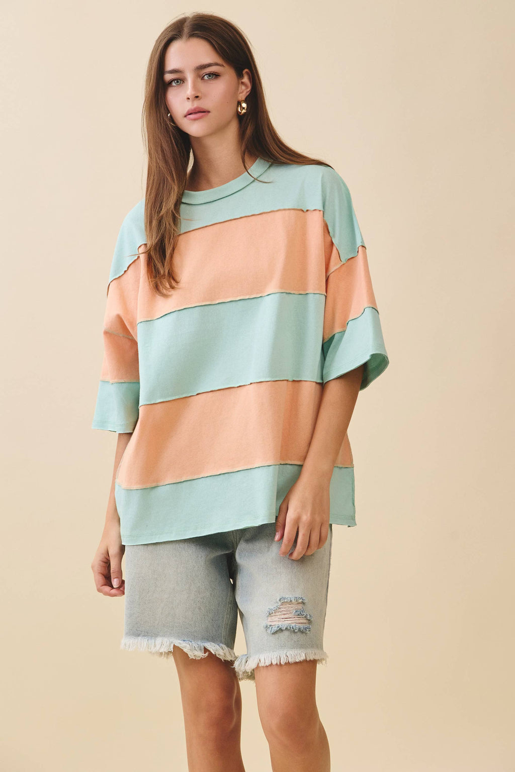 Polly Color Block Top