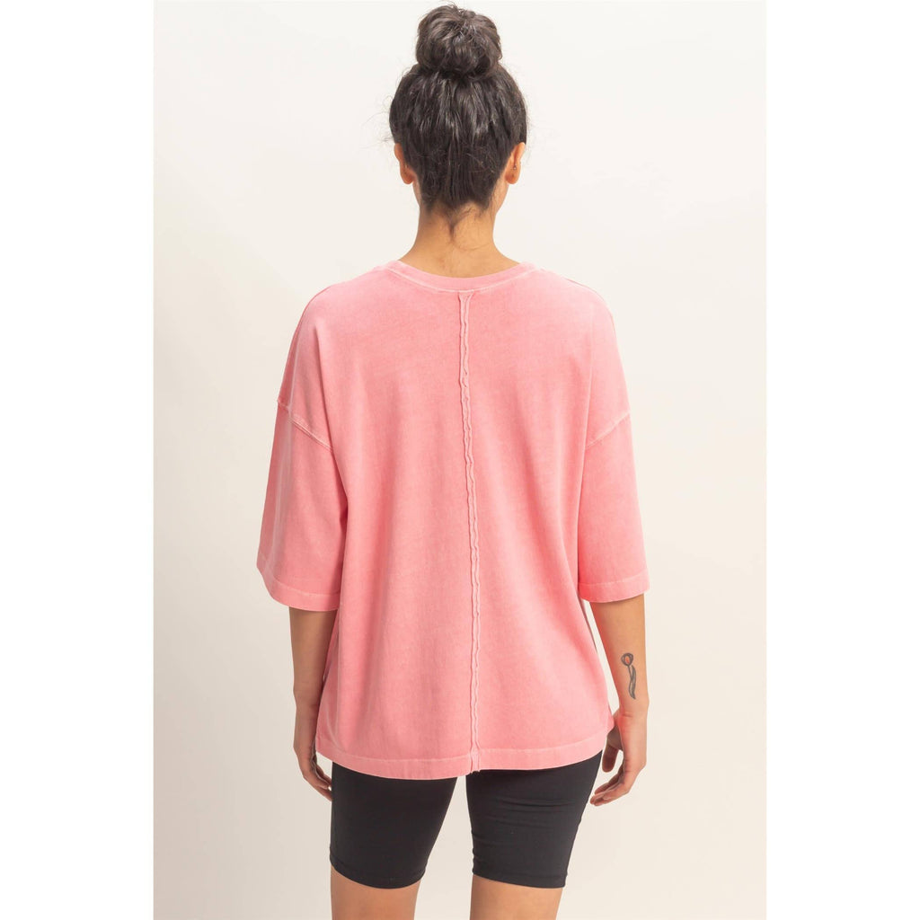 Oversized Half-Sleeve T-Shirt