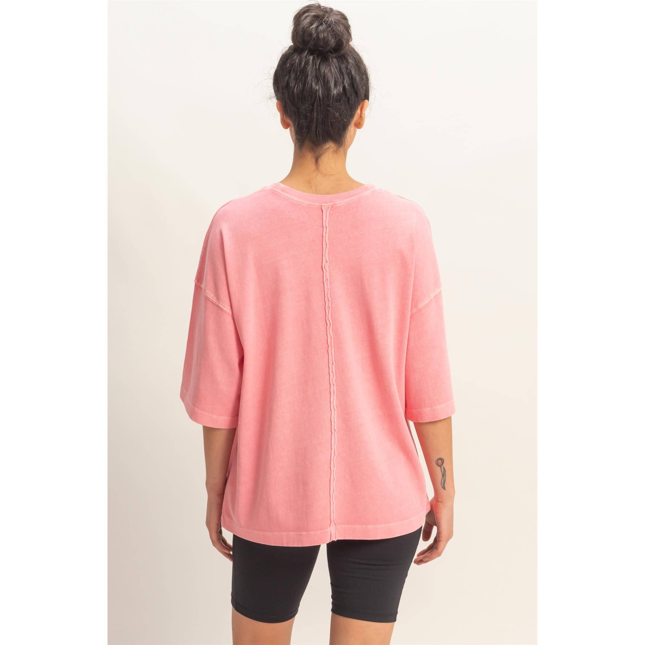Oversized Half-Sleeve T-Shirt
