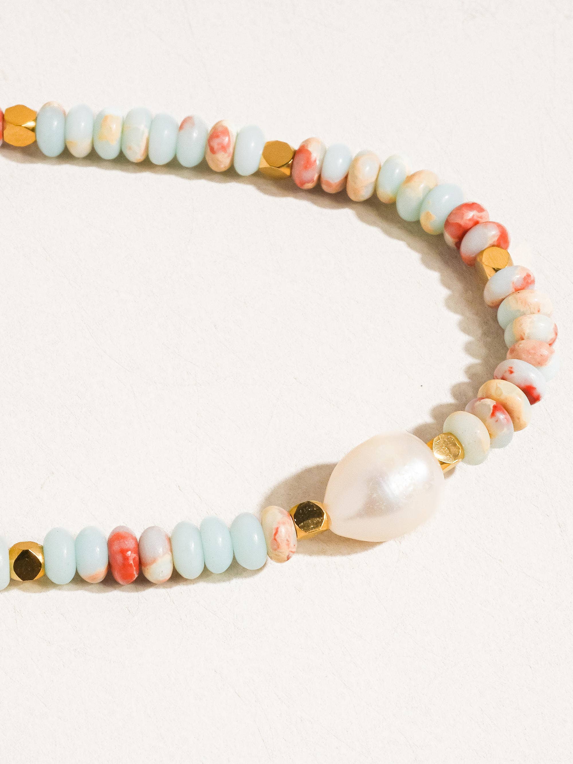 Non-Tarnish Boho Pearl Necklace