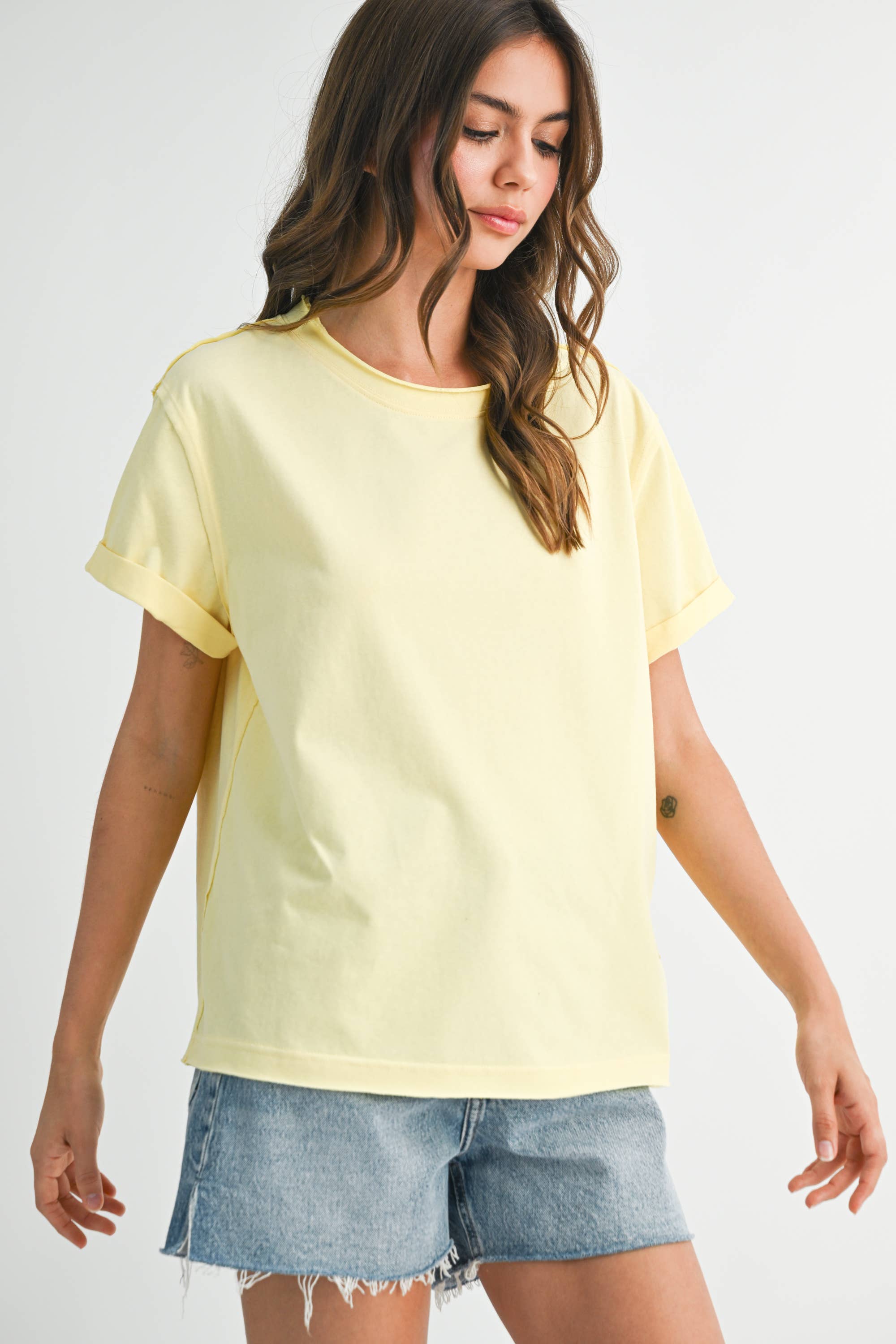 Mali Baby Tee Short Sleeve Top