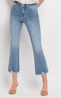 Plus Flying Monkey Crop Flare Jean