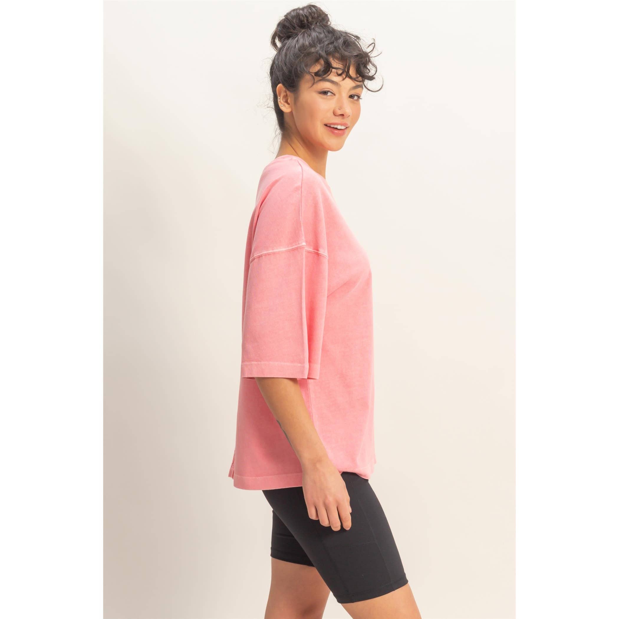 Oversized Half-Sleeve T-Shirt