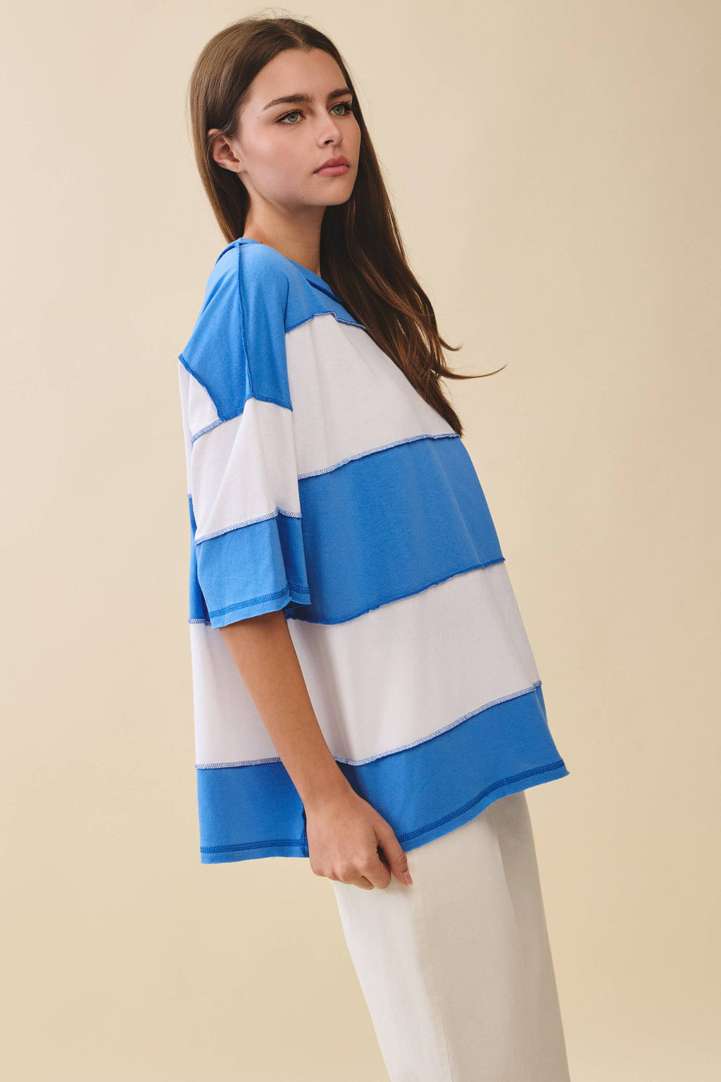 Polly Color Block Top