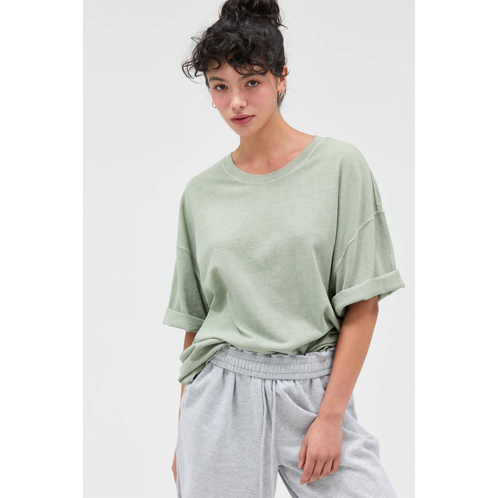 Oversized Half-Sleeve T-Shirt