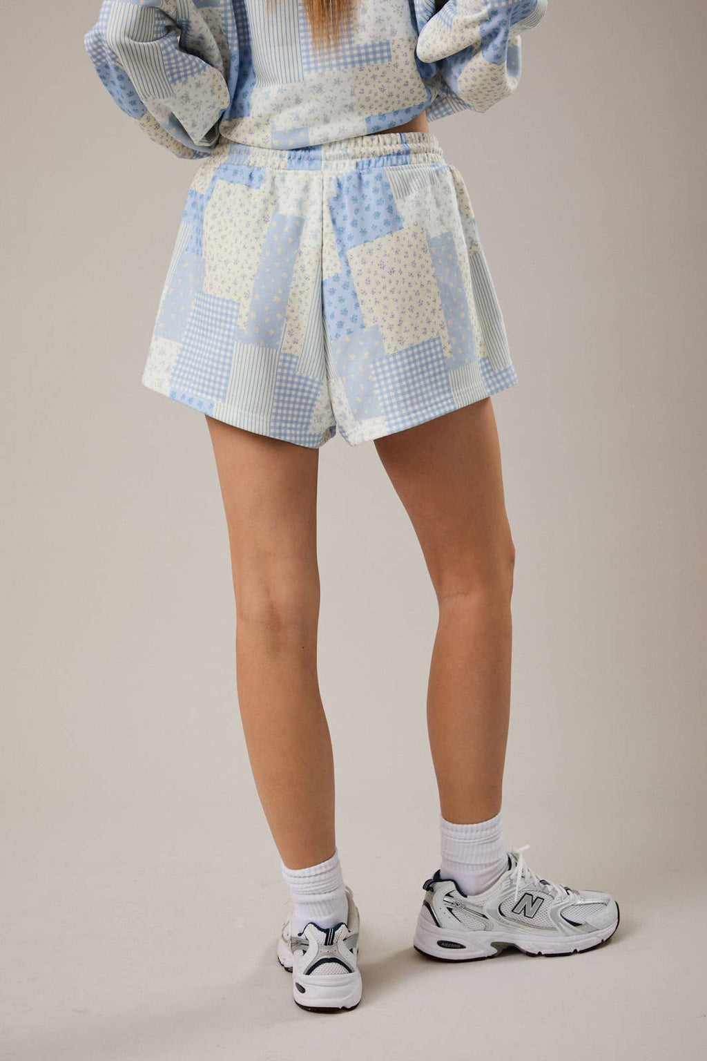 Avery Patchwork Shorts