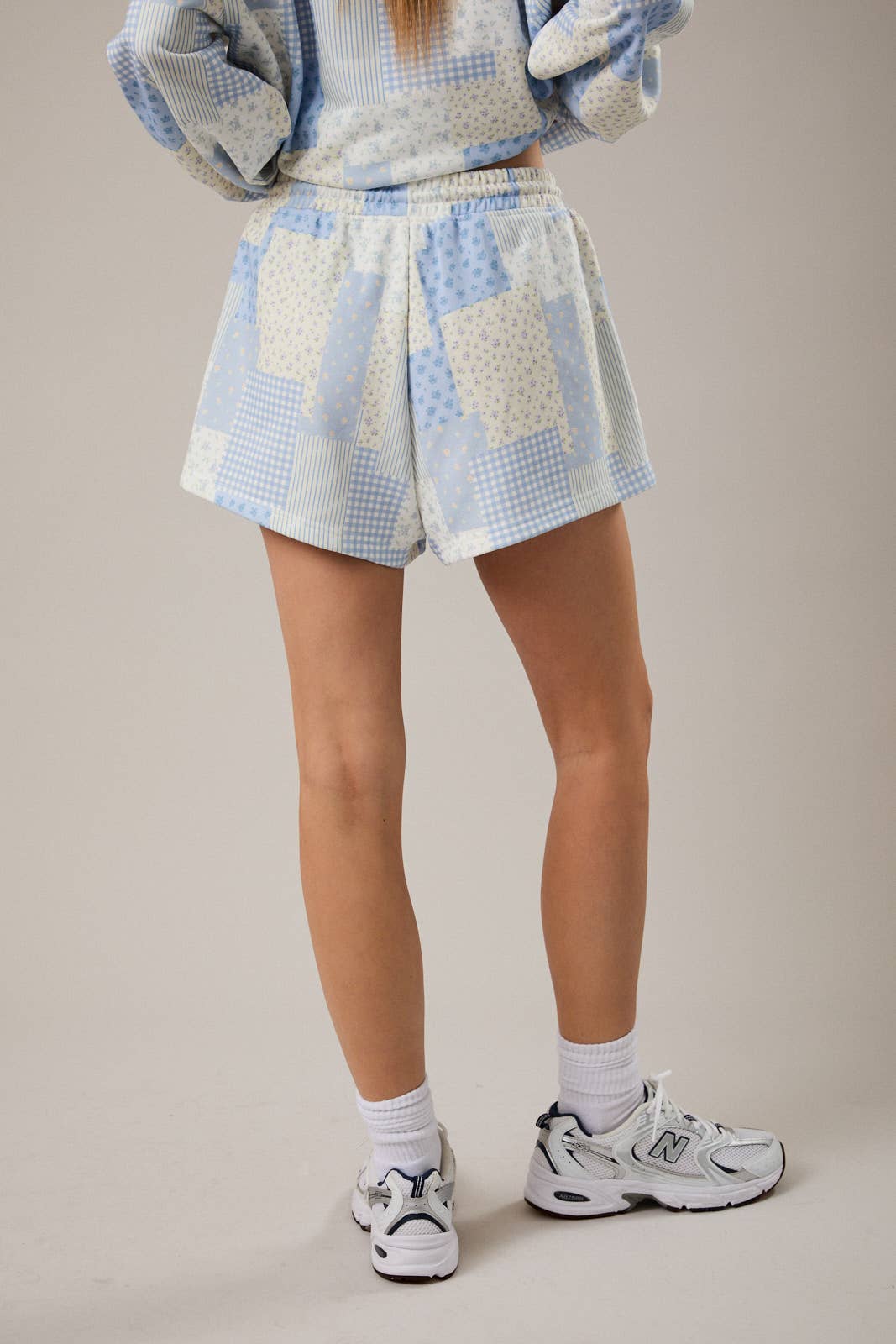 Avery Patchwork Shorts