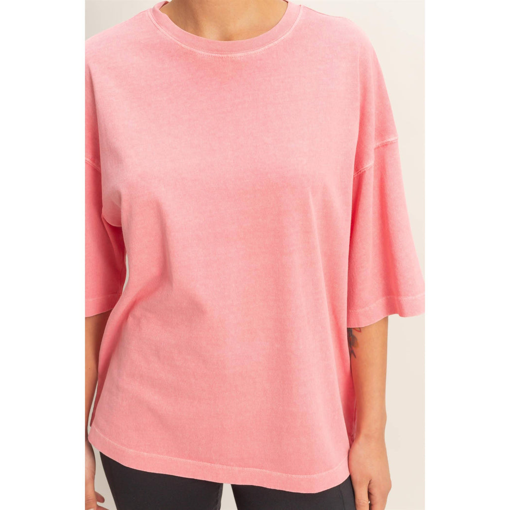 Oversized Half-Sleeve T-Shirt