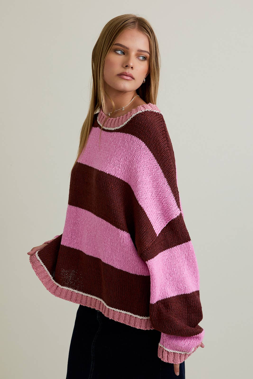 Abigail Stripe Sweater