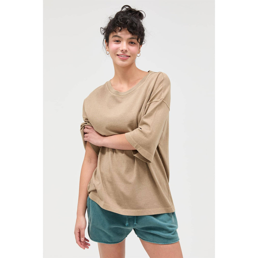 Oversized Half-Sleeve T-Shirt