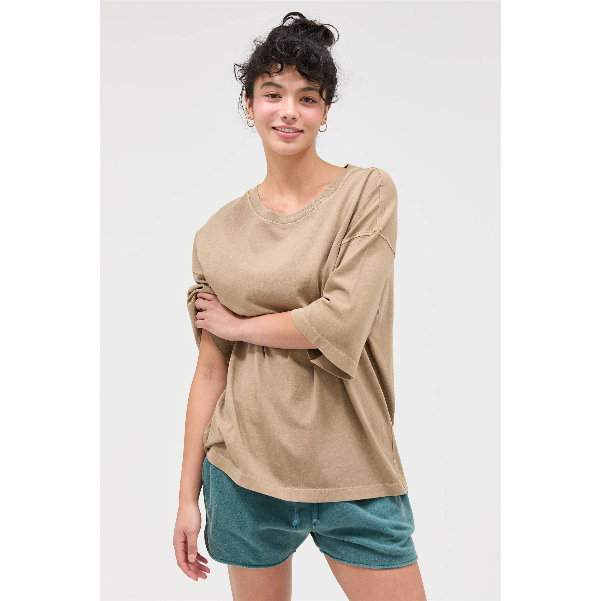Oversized Half-Sleeve T-Shirt