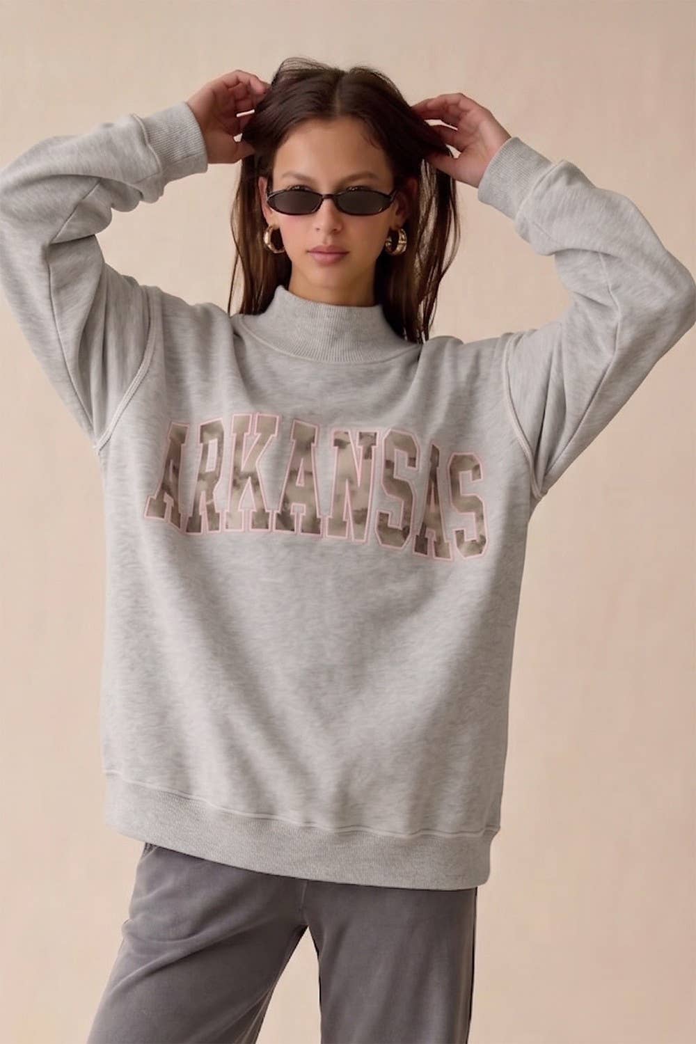 ARKANSAS Mock Neck