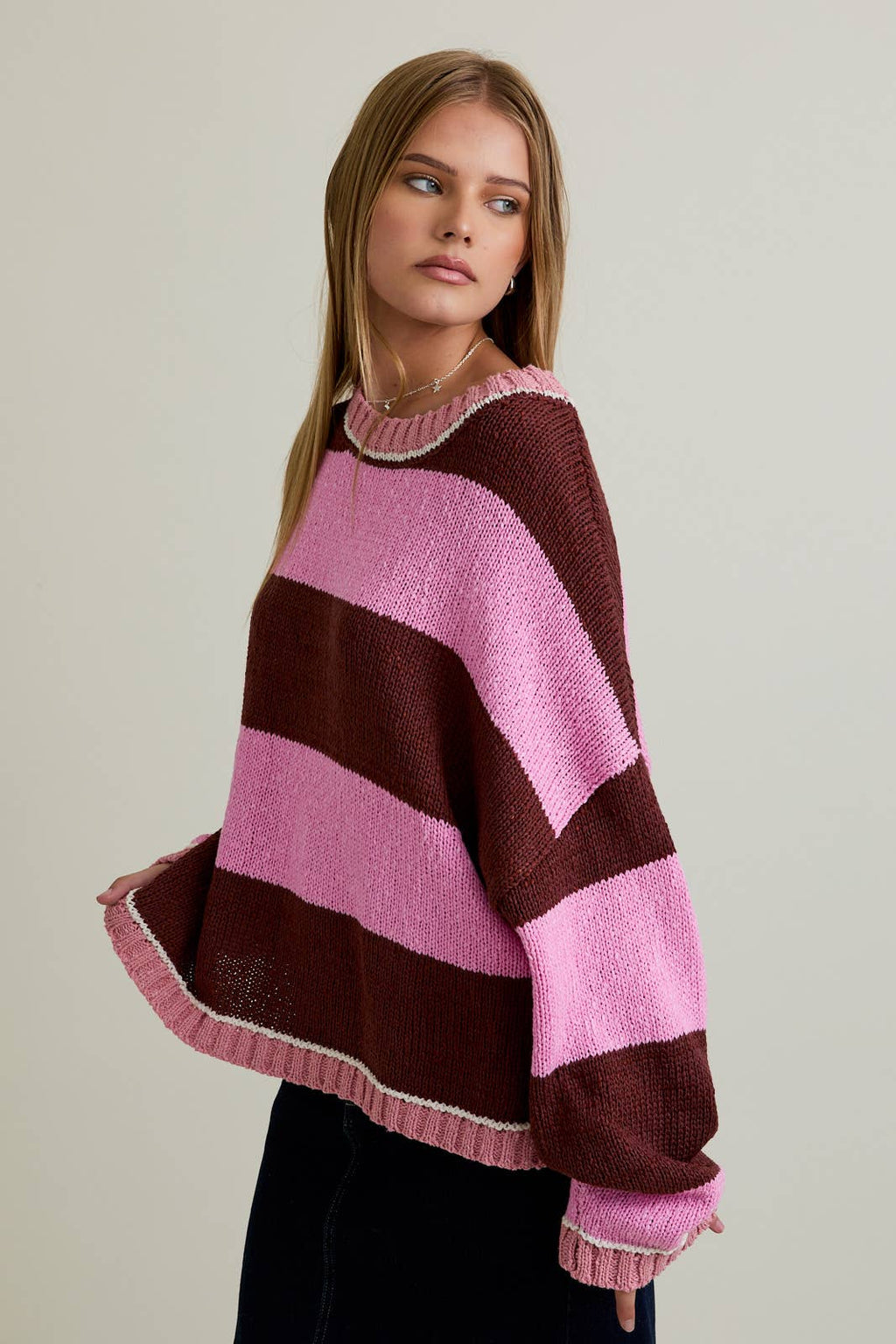 Abigail Stripe Sweater