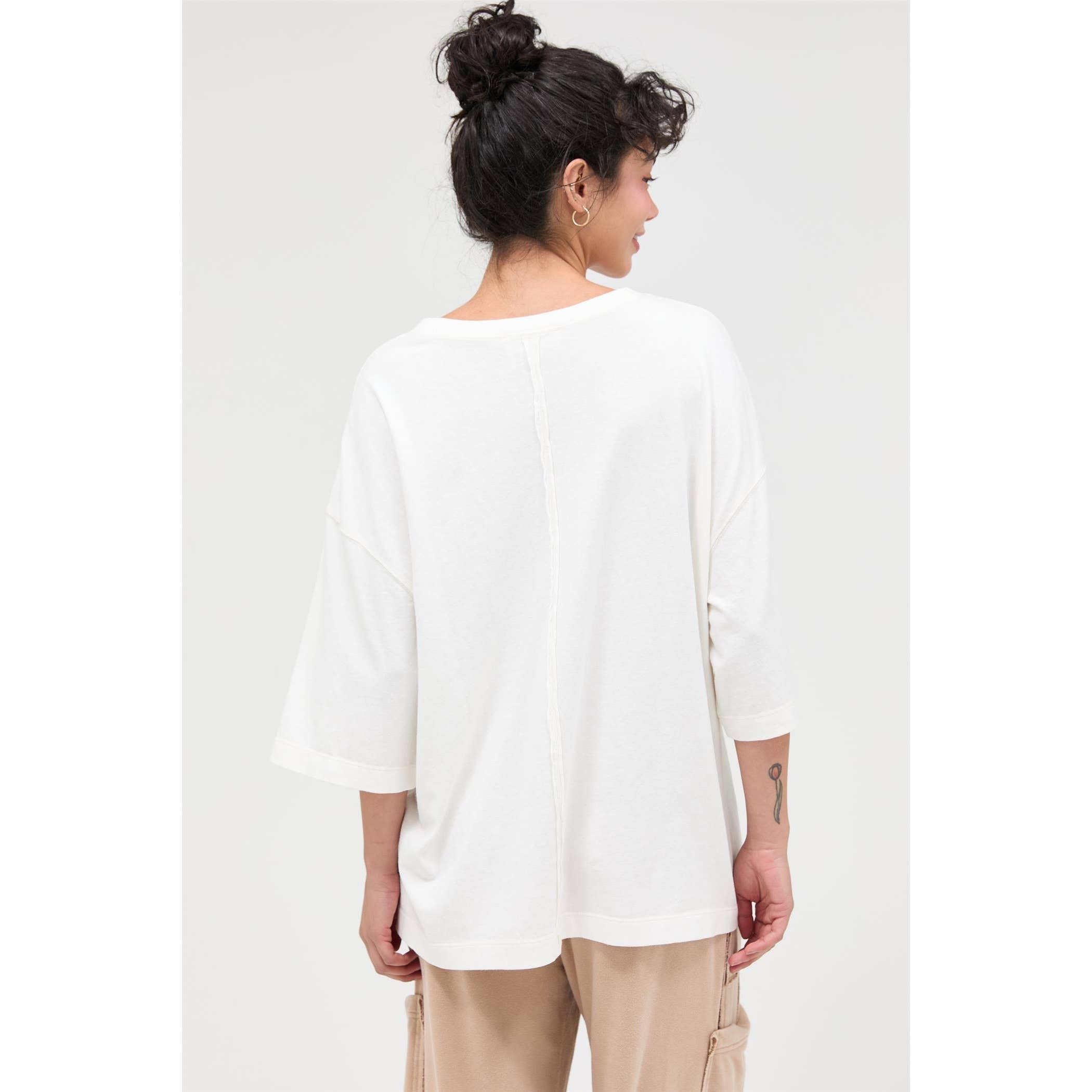 Oversized Half-Sleeve T-Shirt