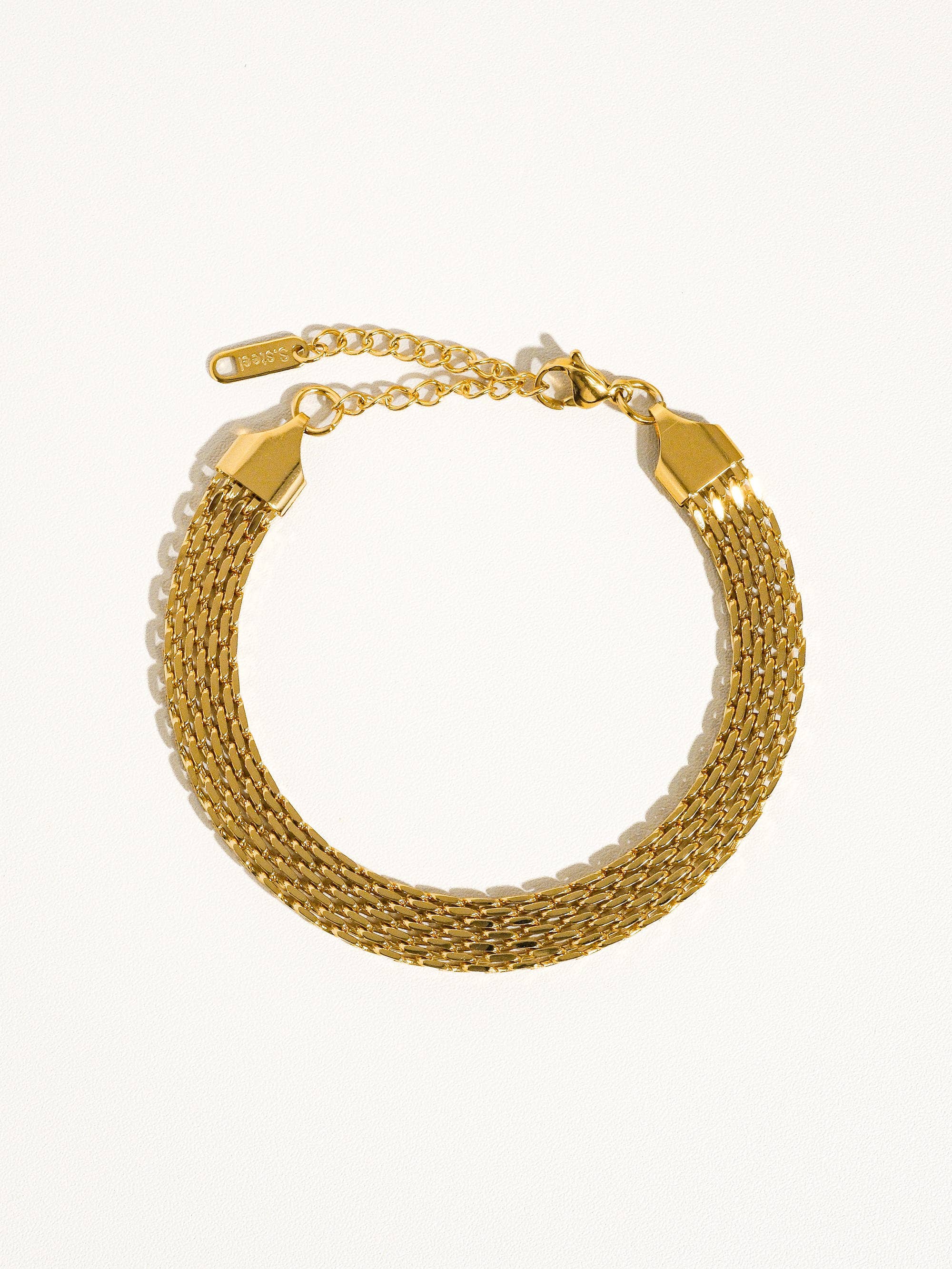 18K Gold Non-Tarnish Caden Bracelet