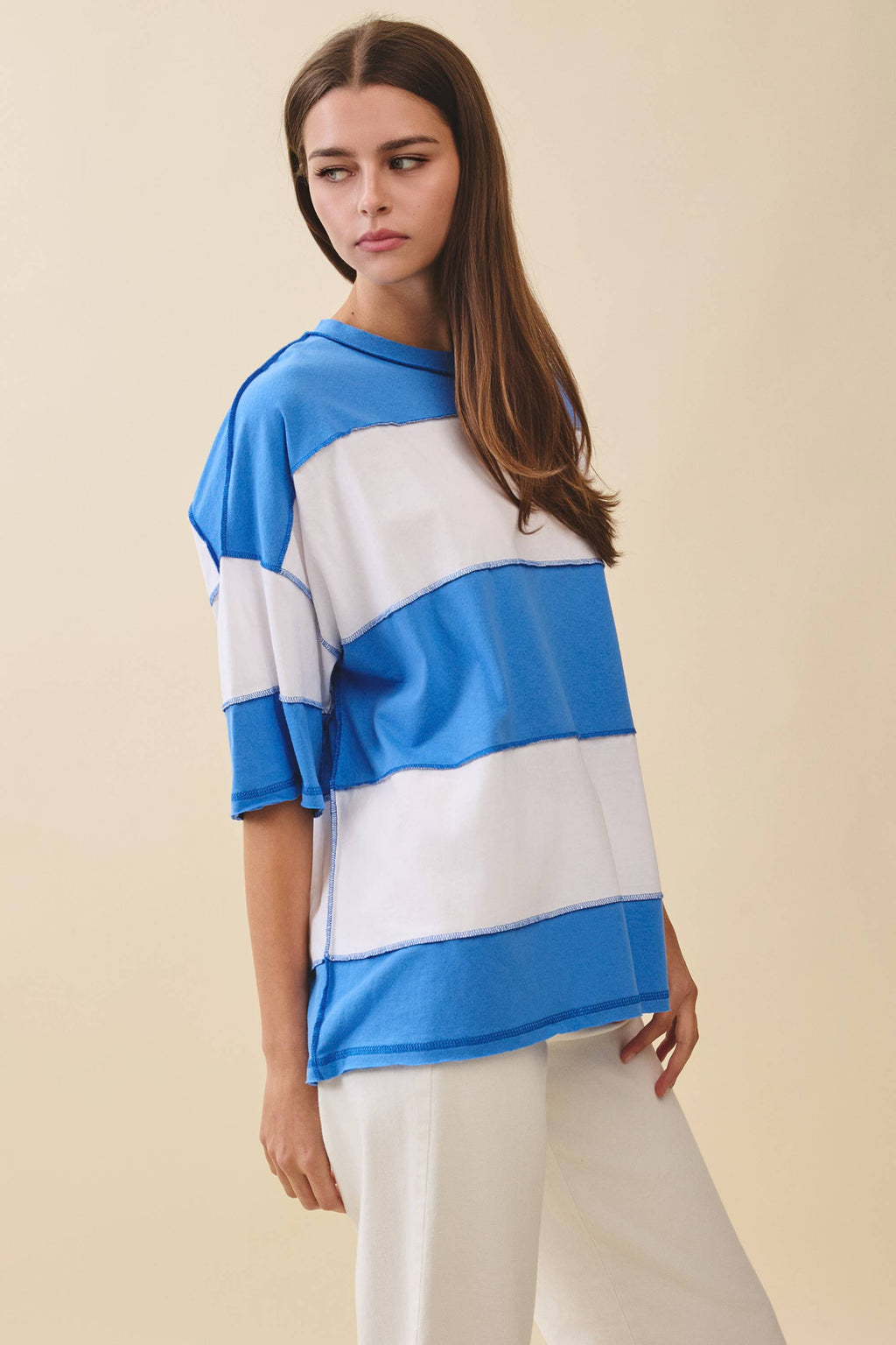 Polly Color Block Top